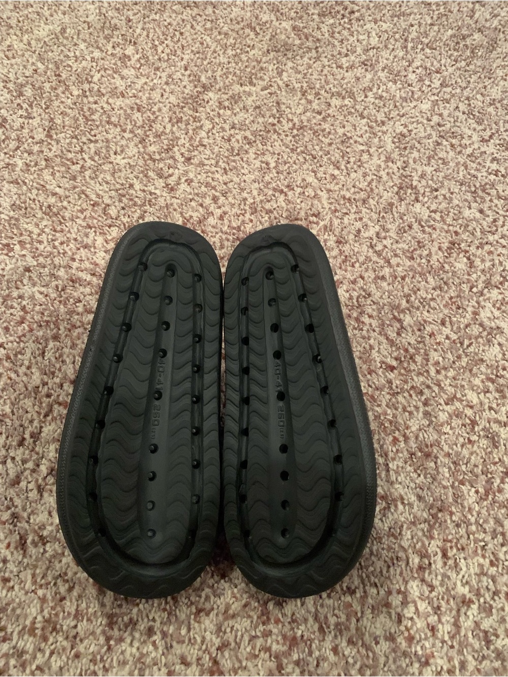 Women's Black Slide Sandals - Comfortable Everyday Slip-Ons - Picture 5 of 6